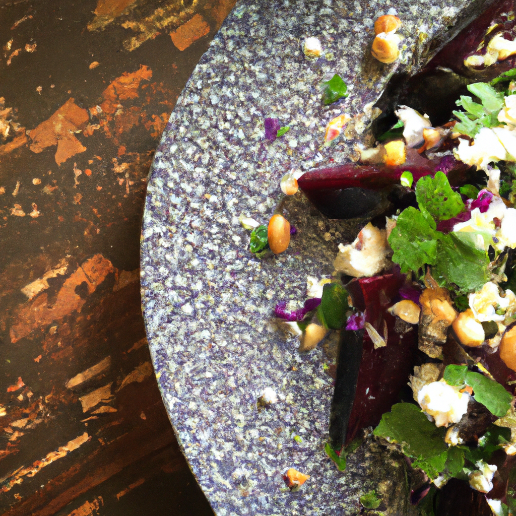 Moroccan Roasted Beet And Eggplant Salad