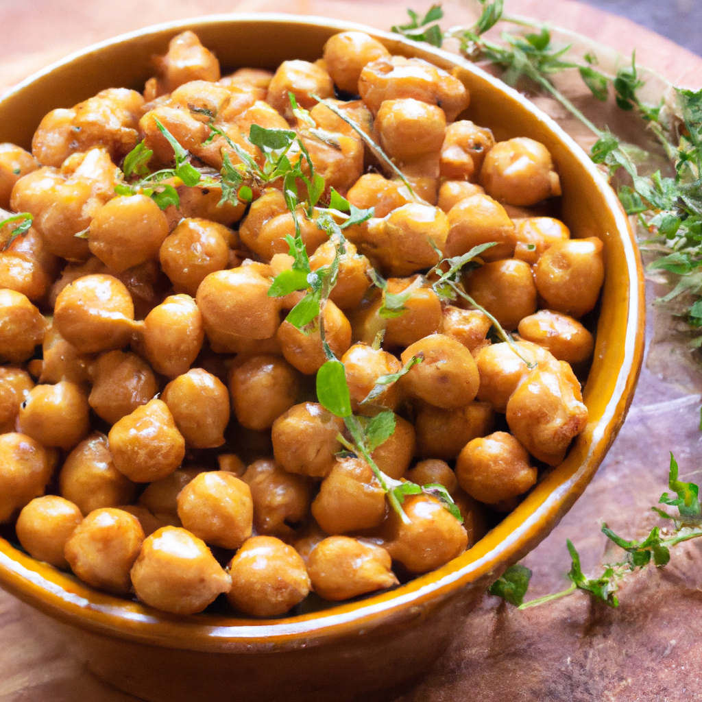 Roasted Caribbean Spiced Chickpeas
