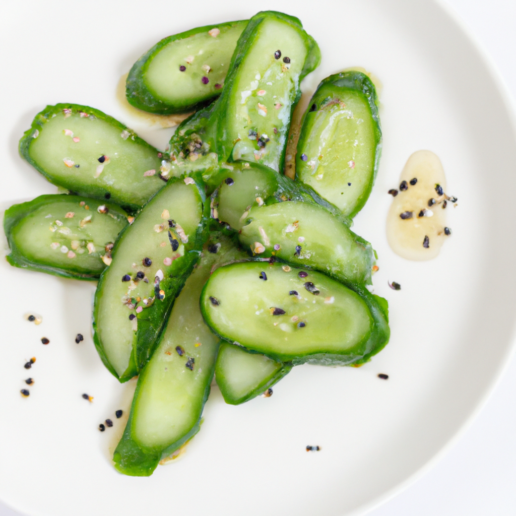 Spicy Korean Cucumber Salad