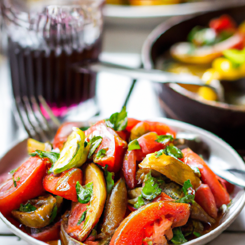 Turkish Roasted Eggplant Salad