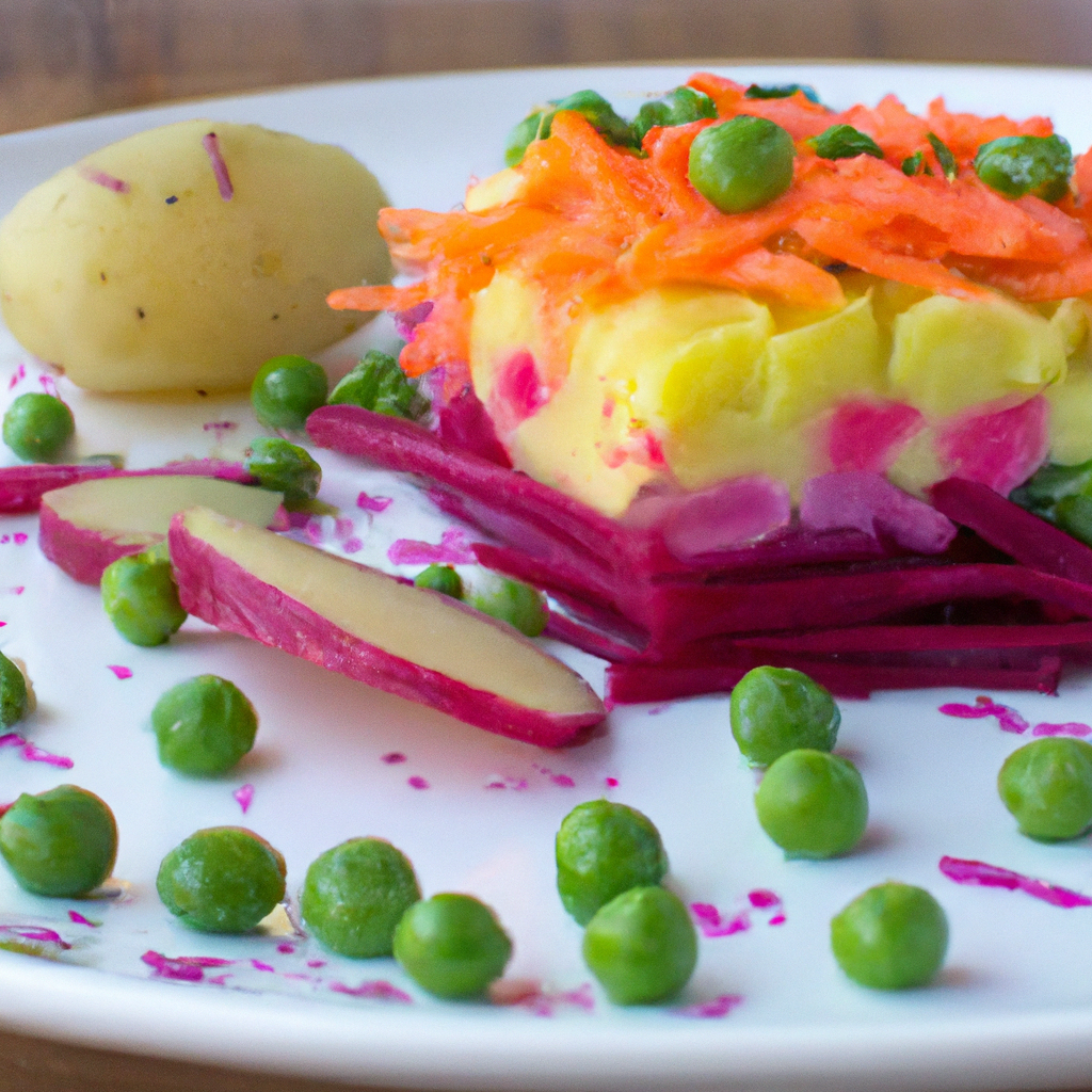 Vegetarian Causa With Beets