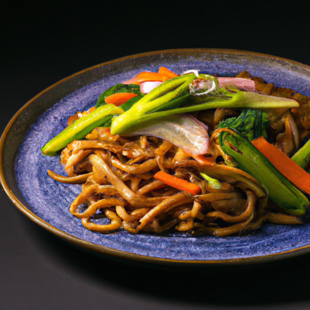 Yakisoba With Vegetables