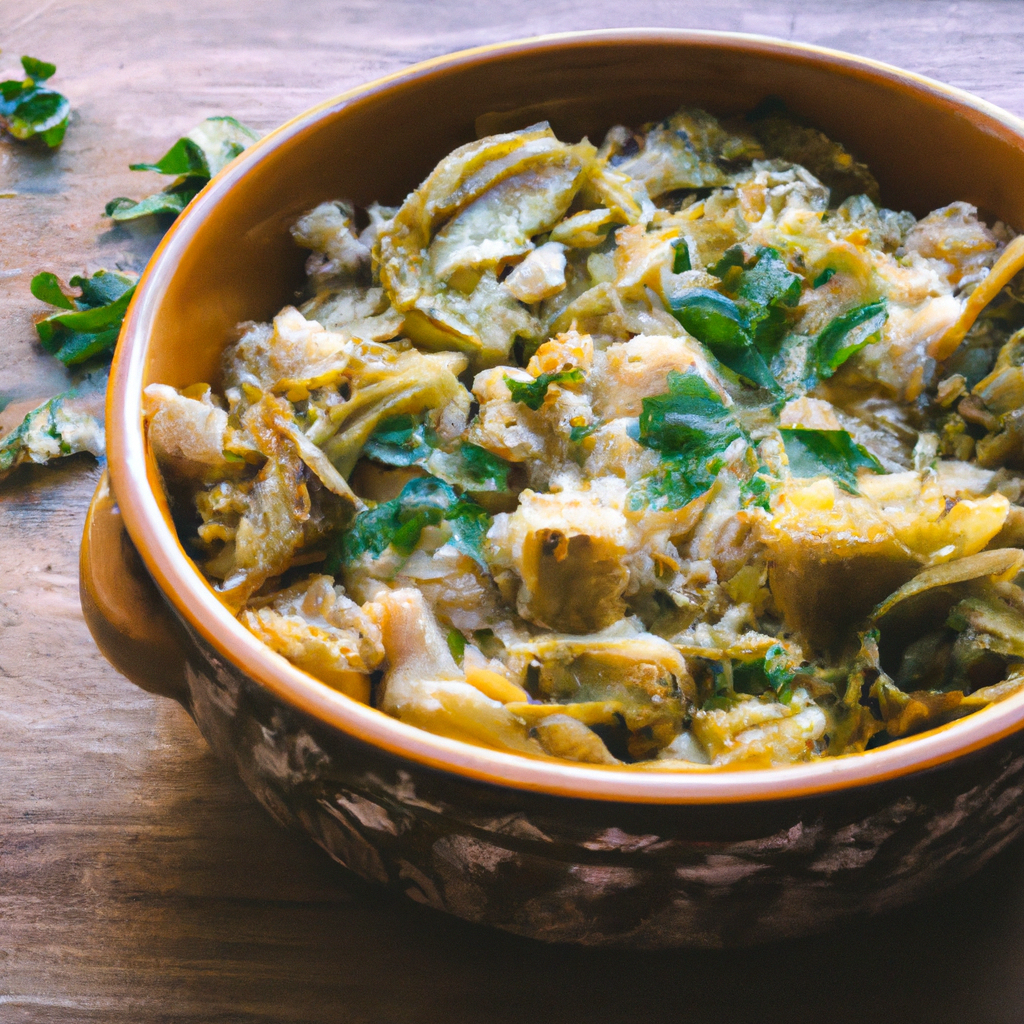 Arroz Con Alcachofas Rice With Artichokes