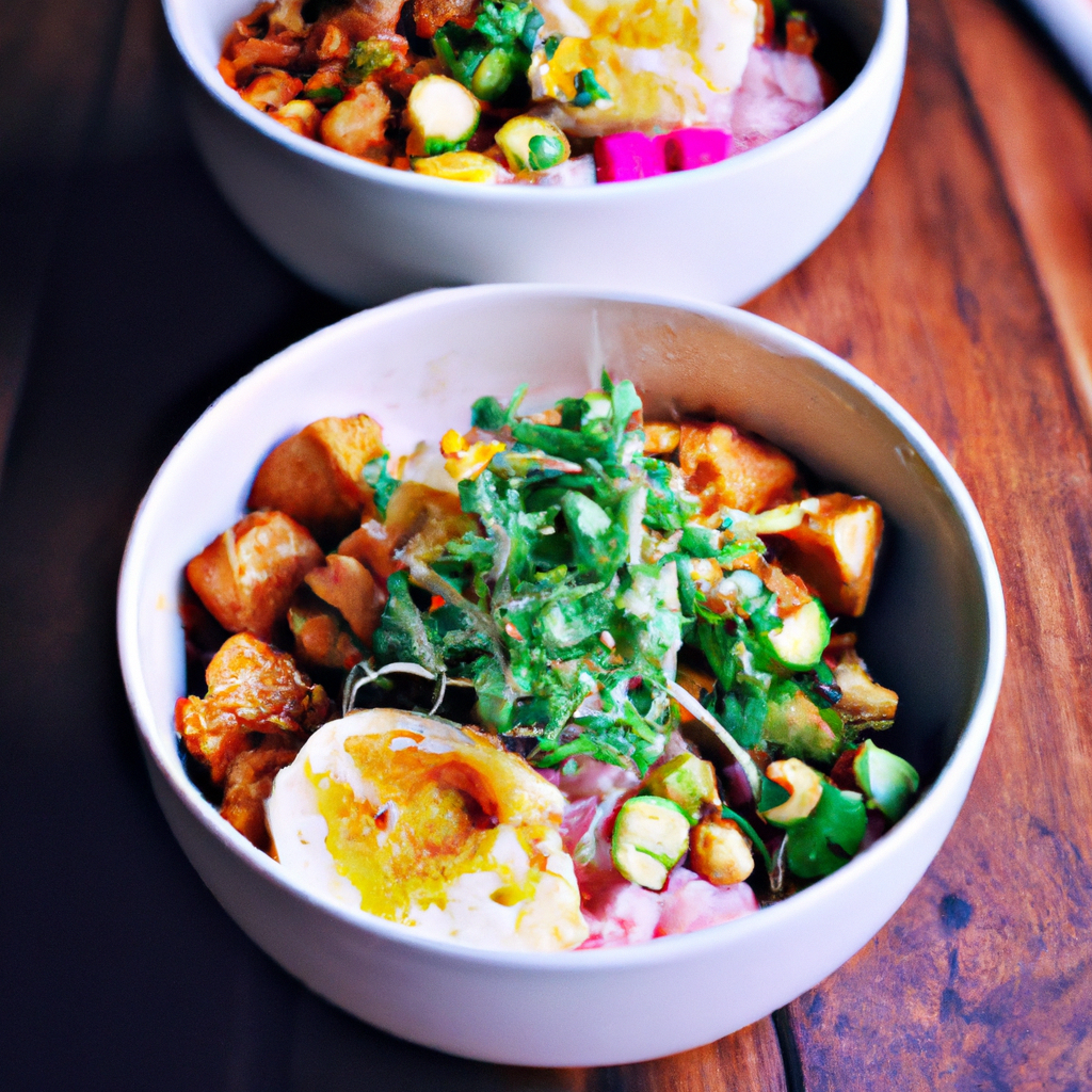 Bibimbap With Miso Tofu