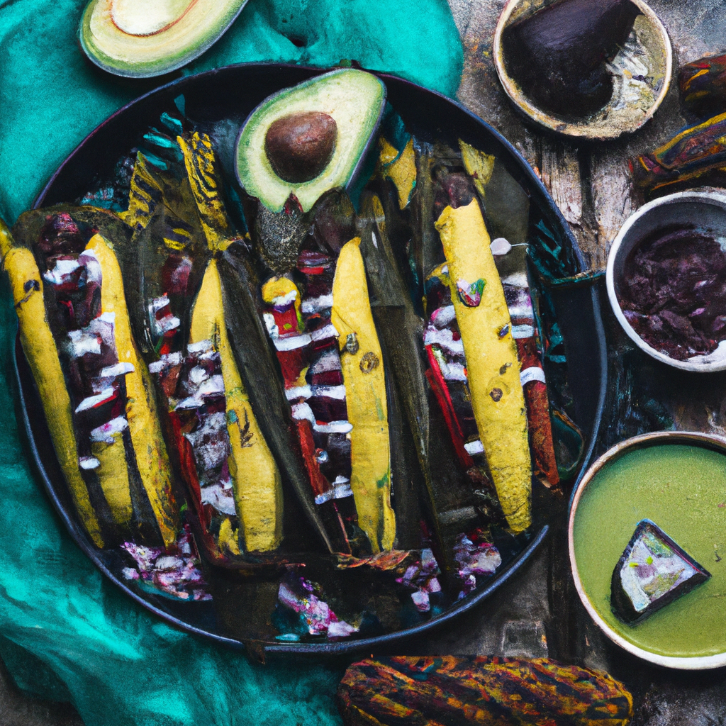 Black Bean And Avocado Tamales