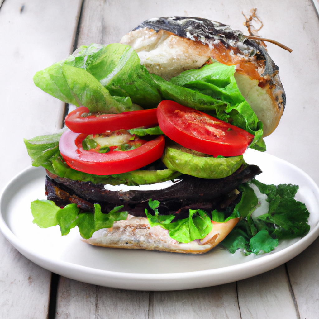 Brazilian Black Bean Burger