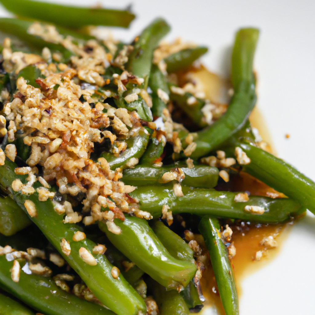 Ginger Garlic Green Beans