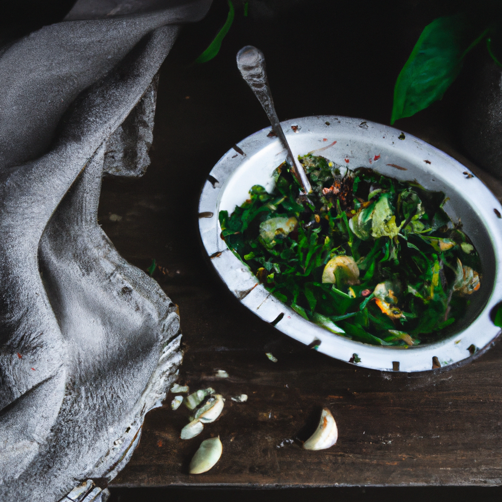 Greek Lemony Spinach And Potato Stew