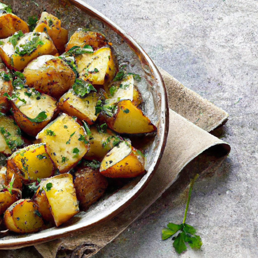 Greek Style Roasted Potatoes