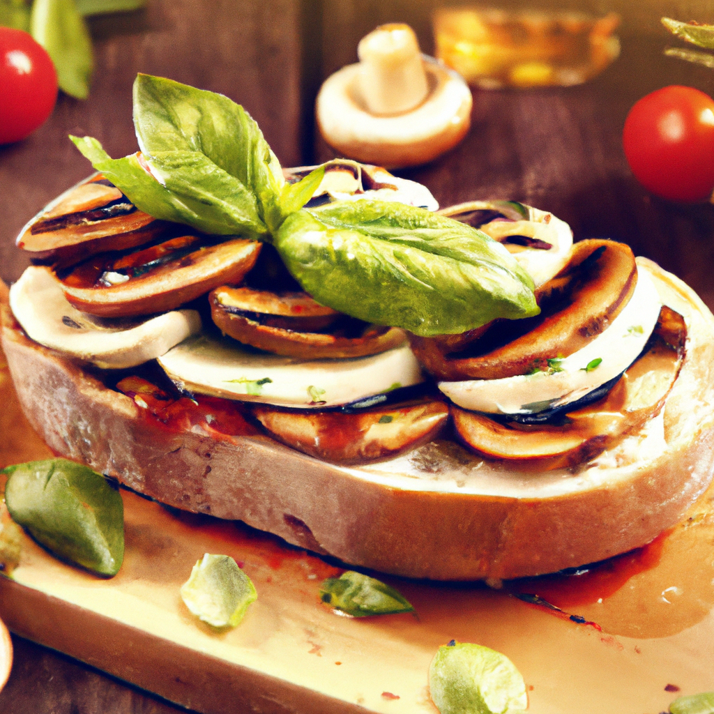 Grilled Portobello Mushroom Sandwich