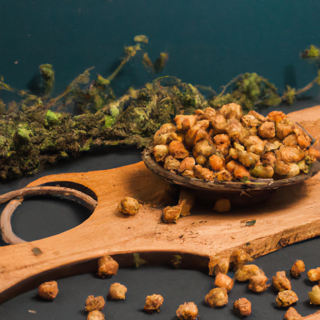 Jerk Spiced Roasted Chickpeas