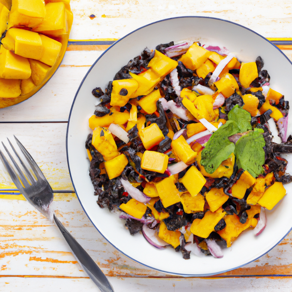 Mango And Black Bean Salad