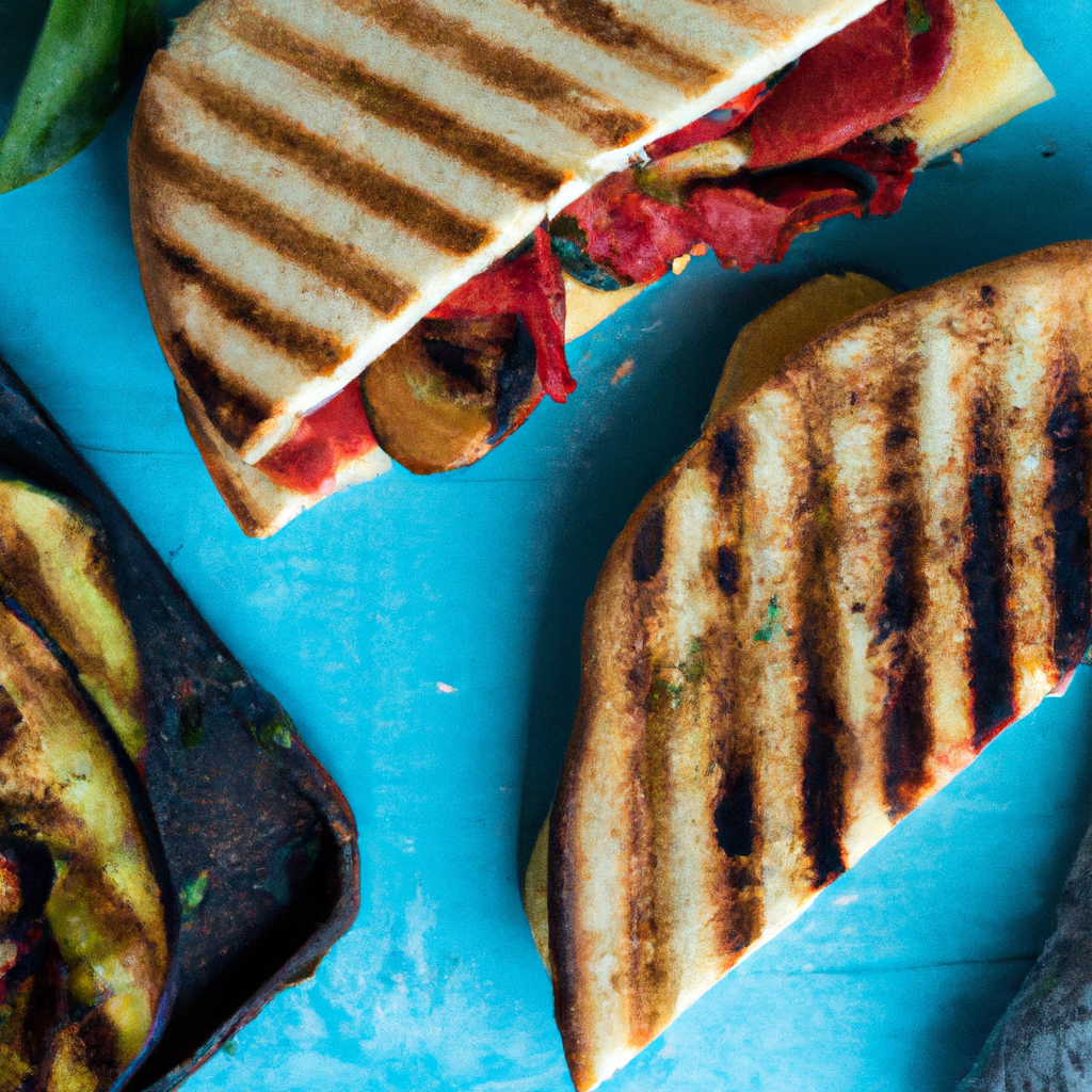 Mediterranean Grilled Vegetable Panini