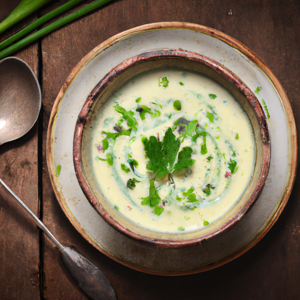 Potato And Leek Soup With Lemon