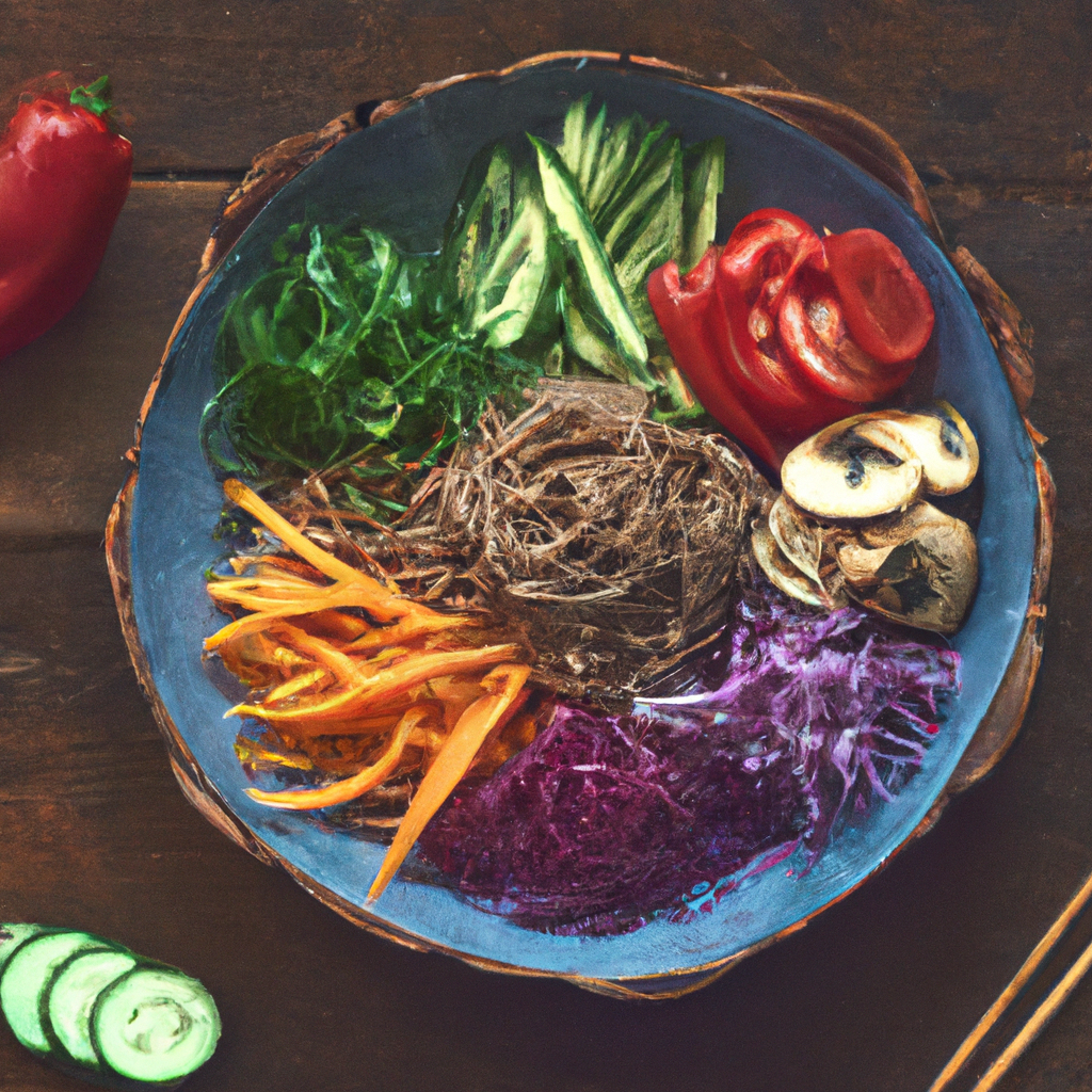 Soba Noodle Bowl With Vegetables