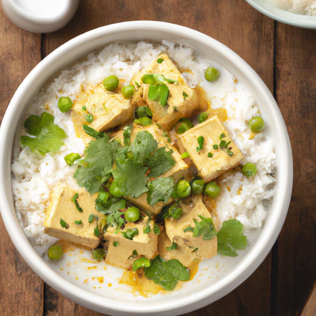 Tofu And Coconut Milk Curry