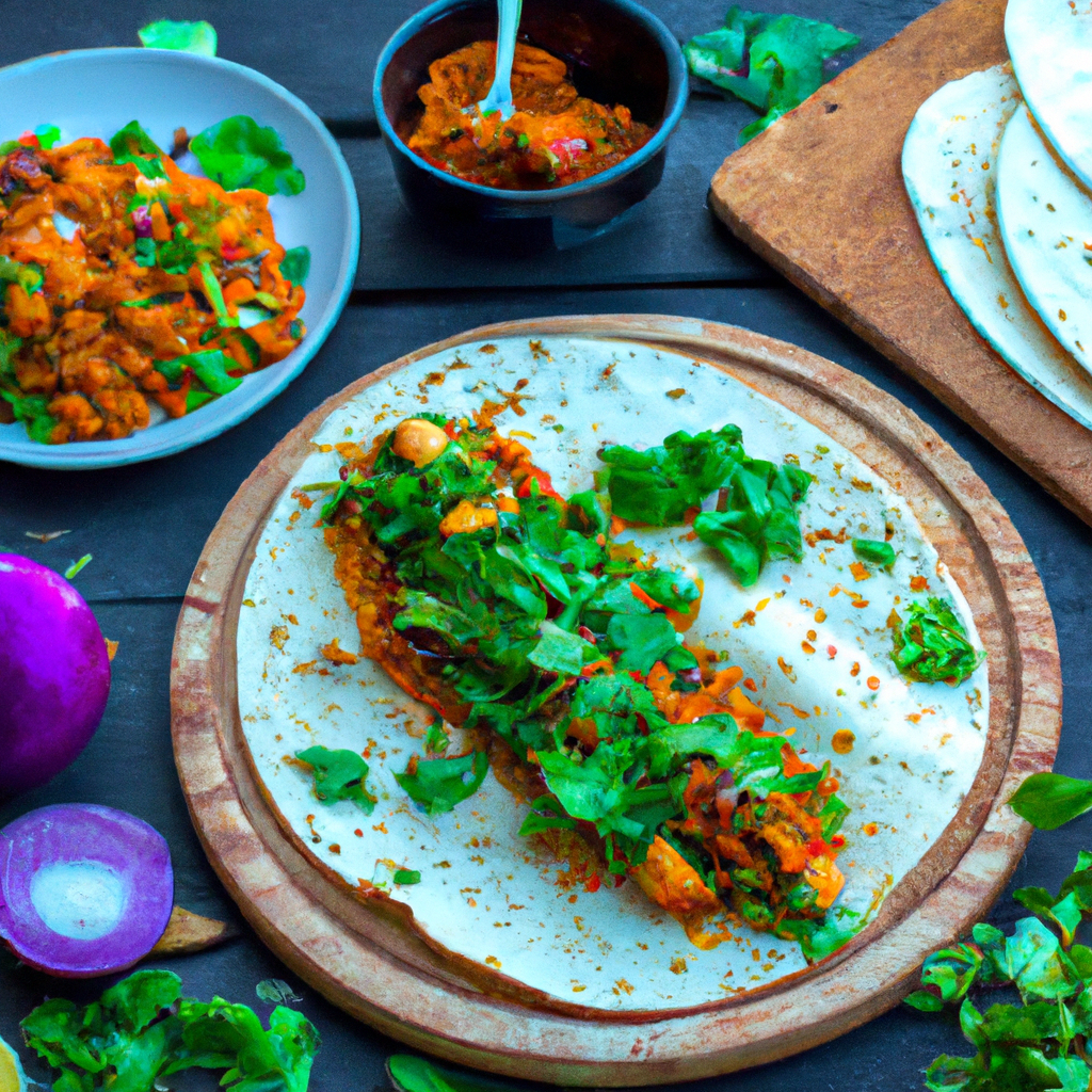 Veg Kathi Kabab