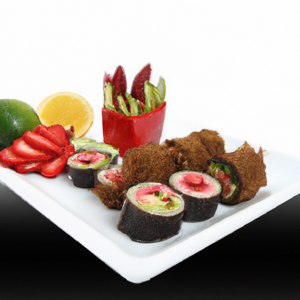 Vegan Tempura Vegetable Sushi