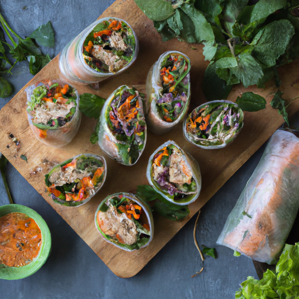 Vietnamese Crispy Tofu Wraps
