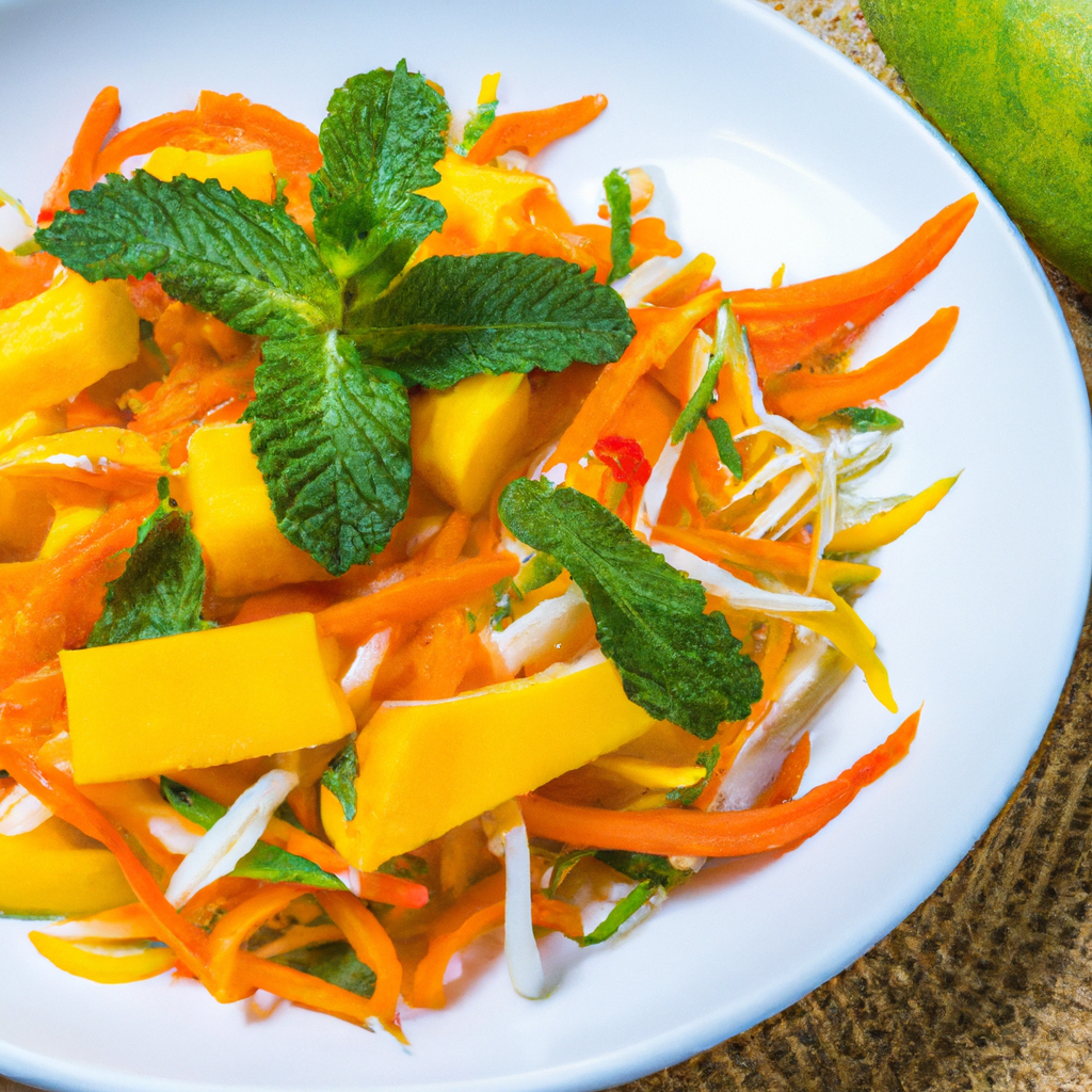 Vietnamese Mango Salad