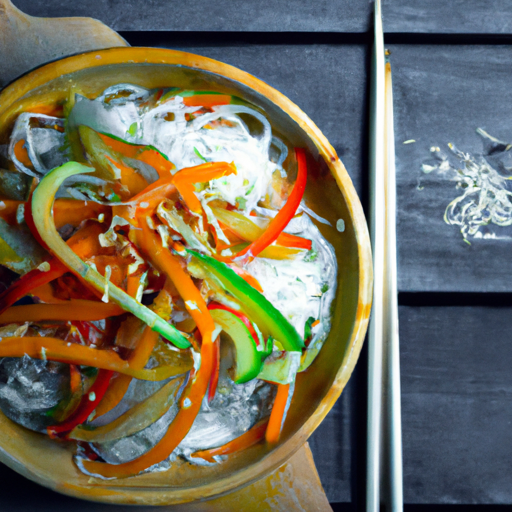 Vietnamese Spicy Noodle Salad