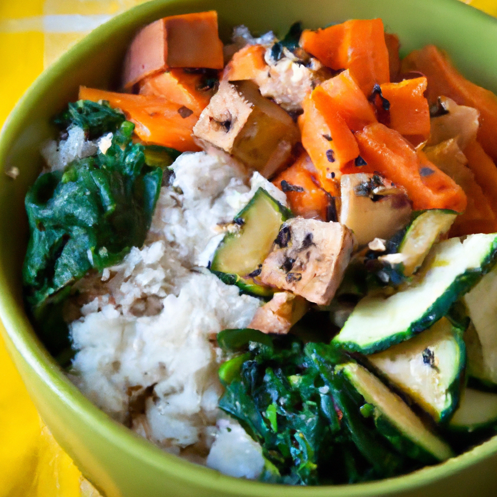 Bibimbap With Egg And Tofu