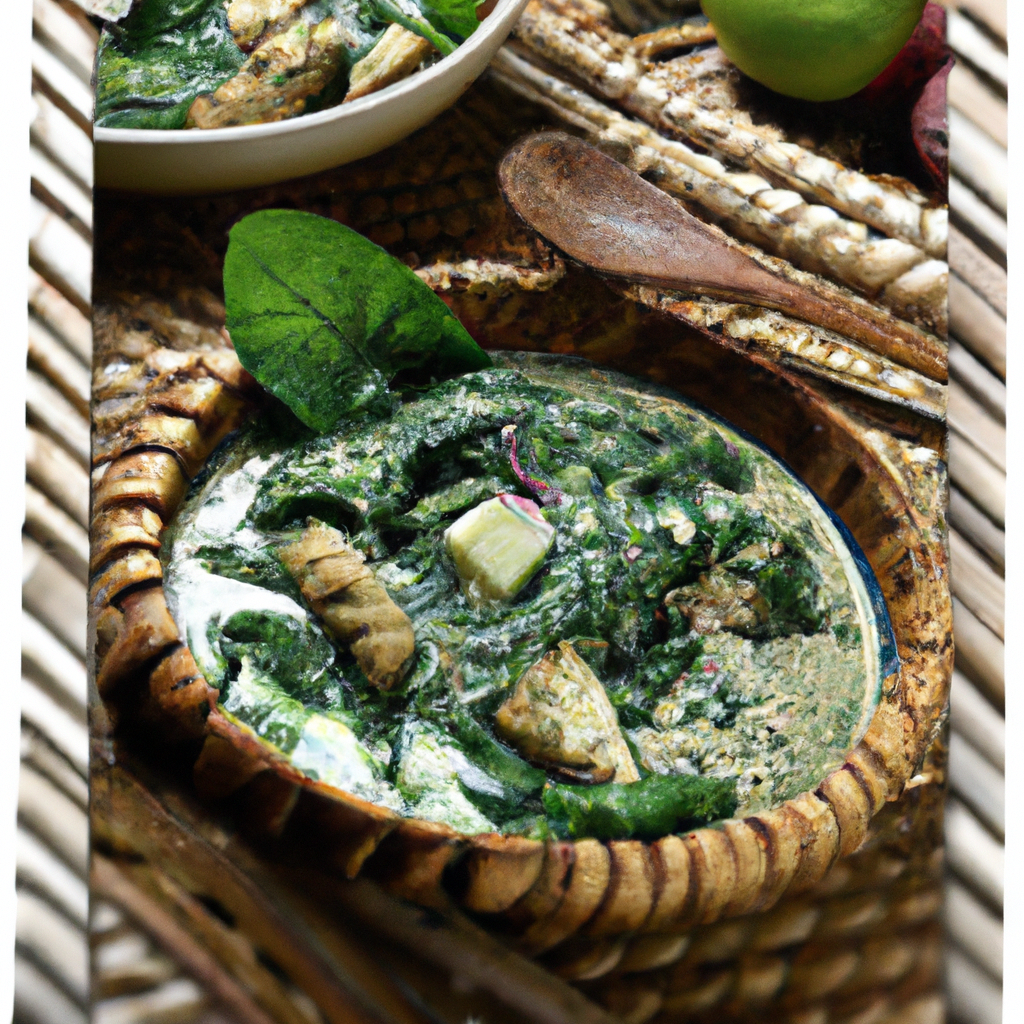 Callaloo And Breadfruit Stew