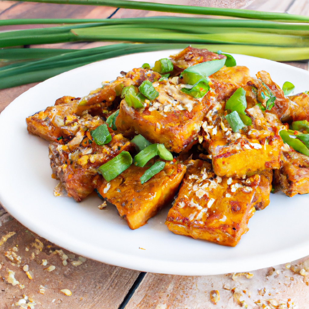 Crispy Orange Tempeh