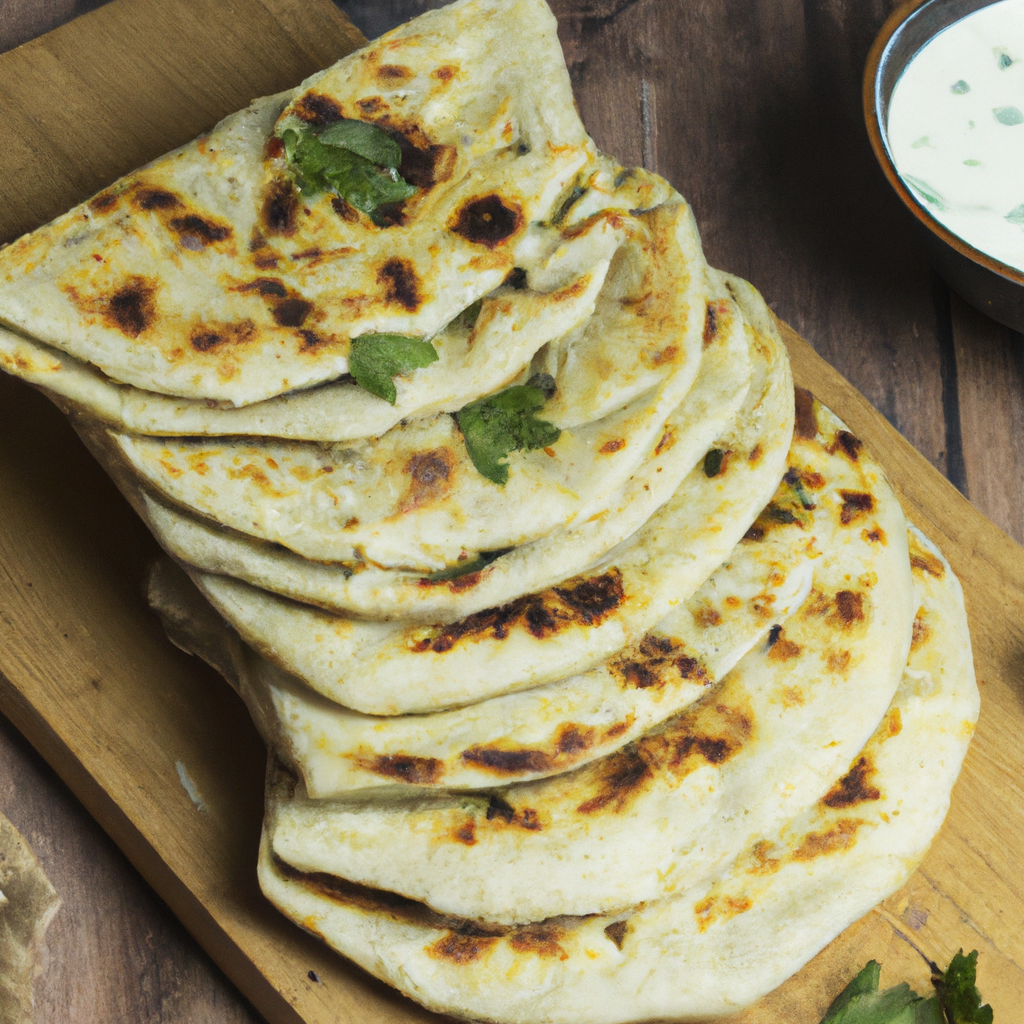 G&ouml;zleme With Potatoes And Onions