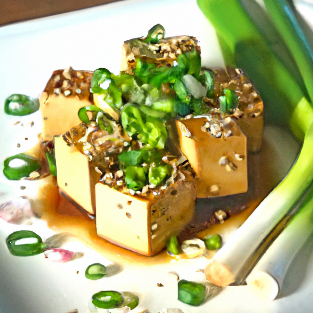 Korean Sesame Miso Tofu