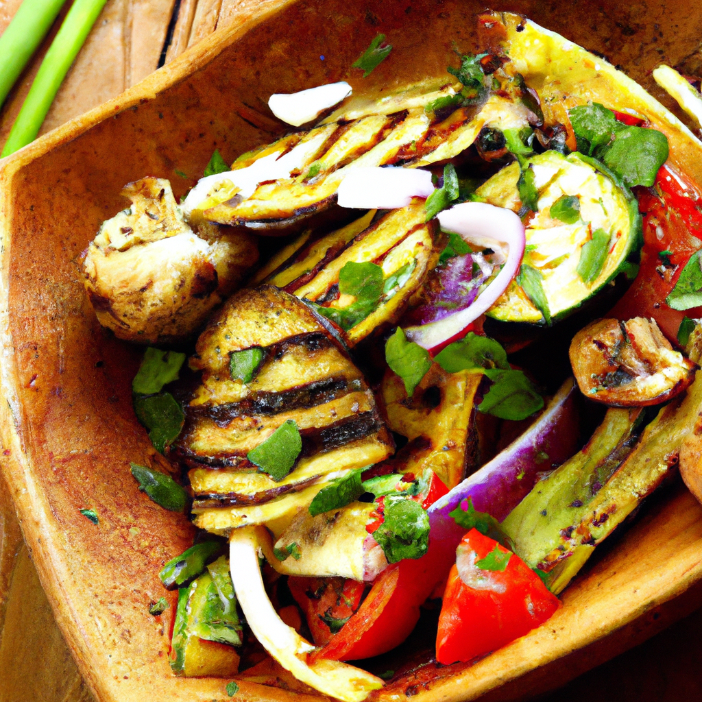 Peruvian Style Grilled Vegetables