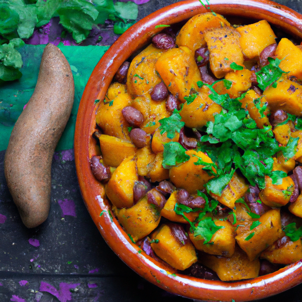 Plantain And Sweet Potato Stew