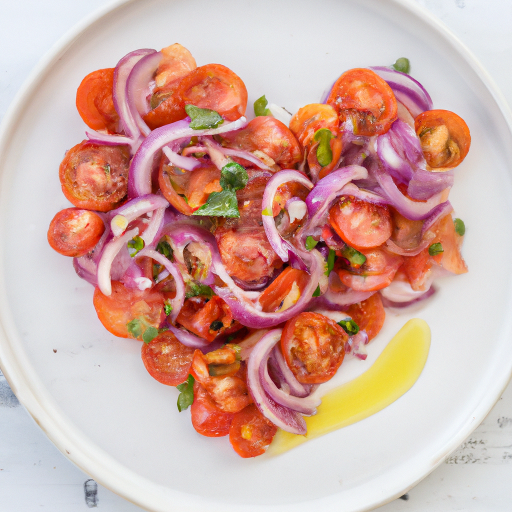 Salada De Palmito E Tomate Hearts Of Palm And Tomato Salad