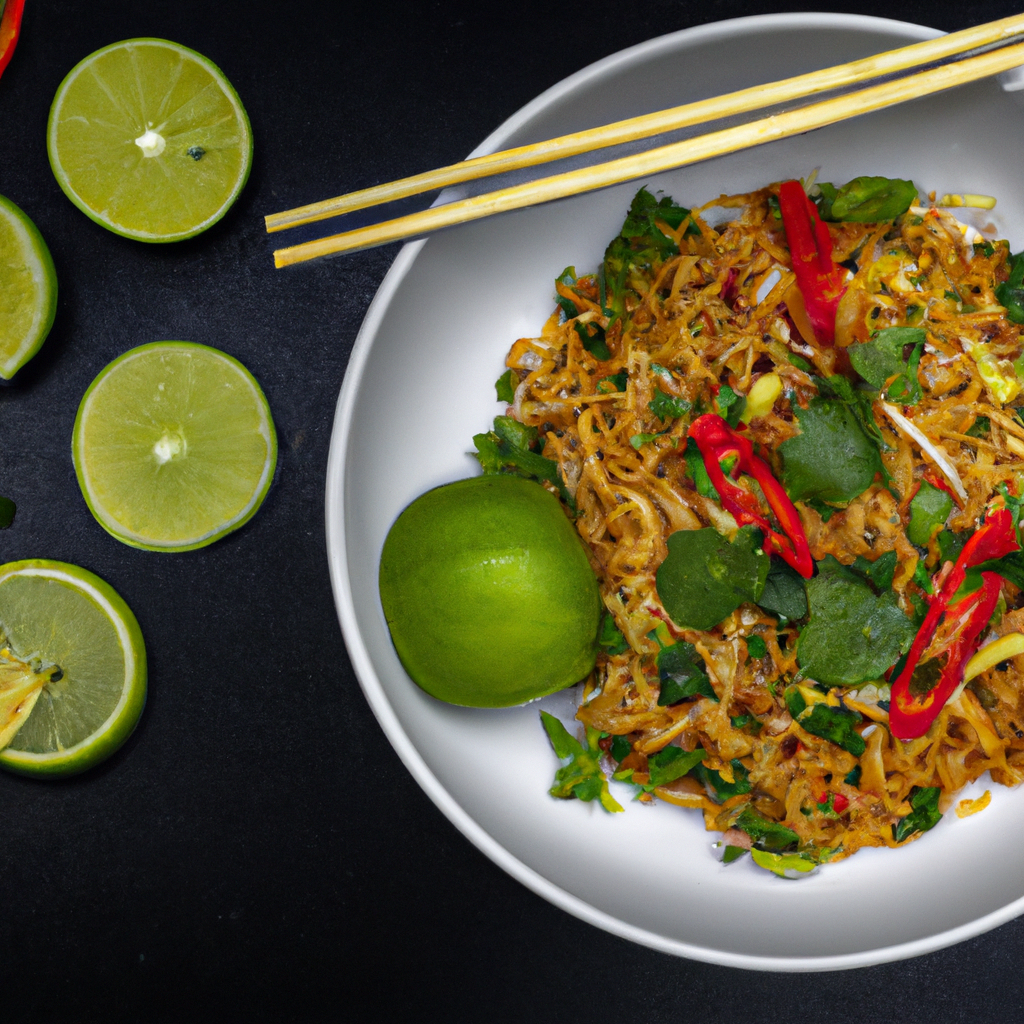 Spicy Vegetarian Noodle Stir Fry