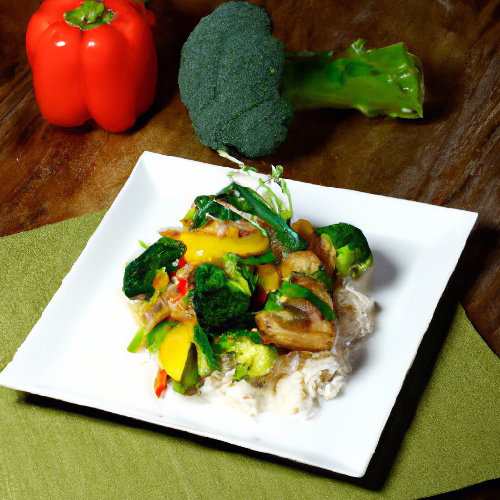 Stir Fried Broccoli And Peppers