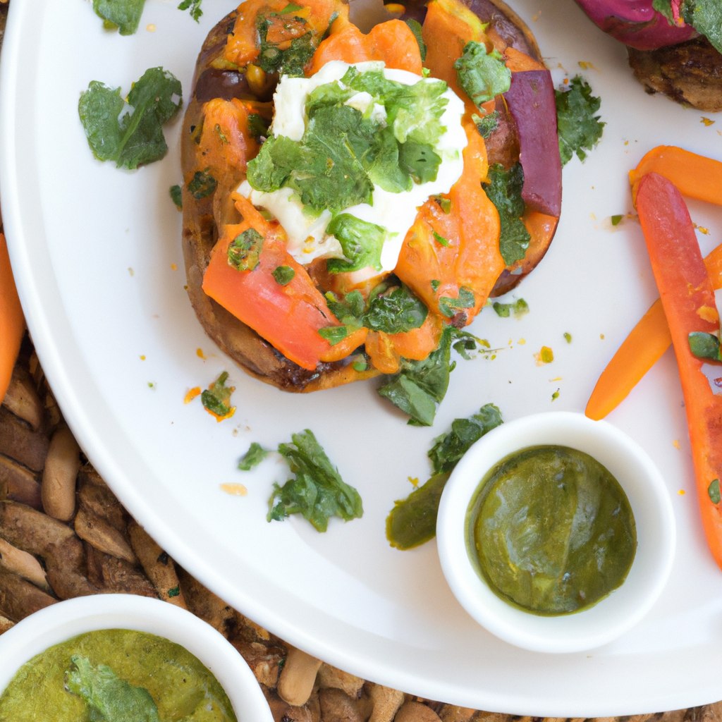 Sweet Potato And Poblano Tostadas