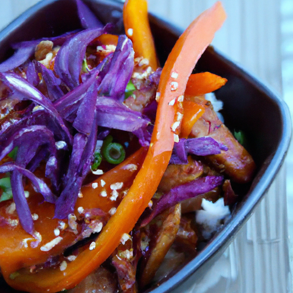 Teriyaki Sweet Potato Bowl