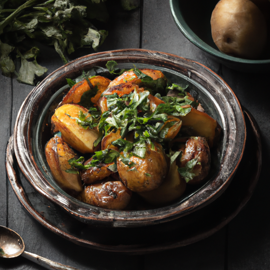 Turkish Style Roasted Potatoes