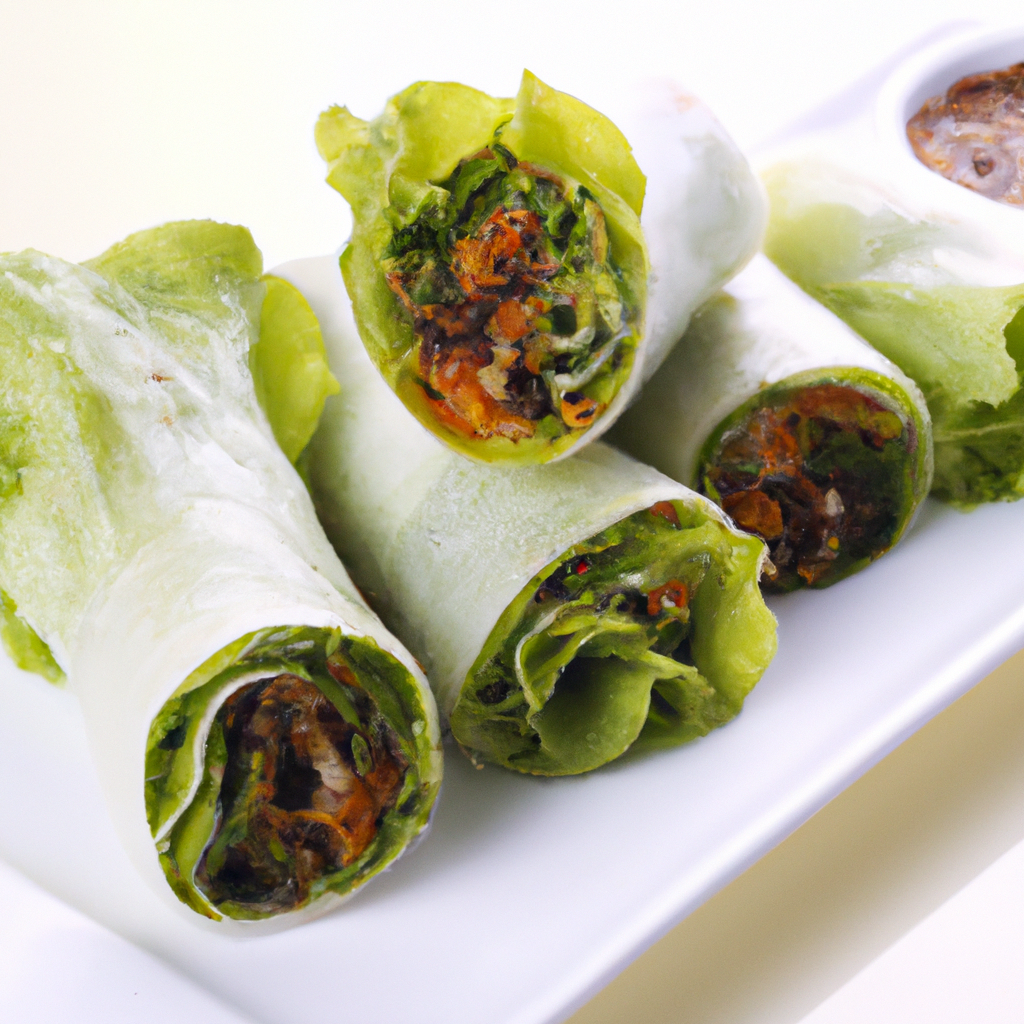 Vegetarian Bulgogi Wraps