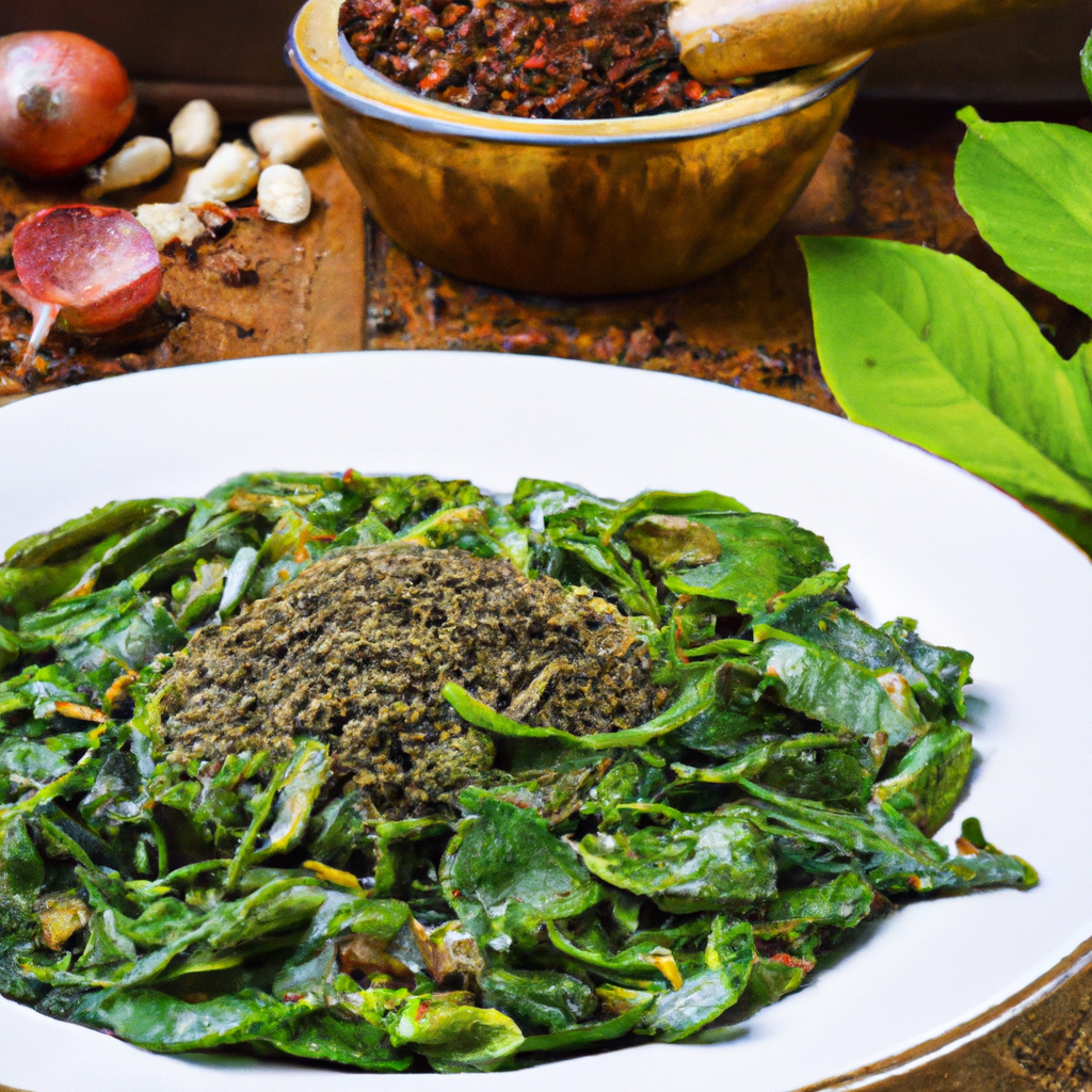 Hamli Spiced Spinach