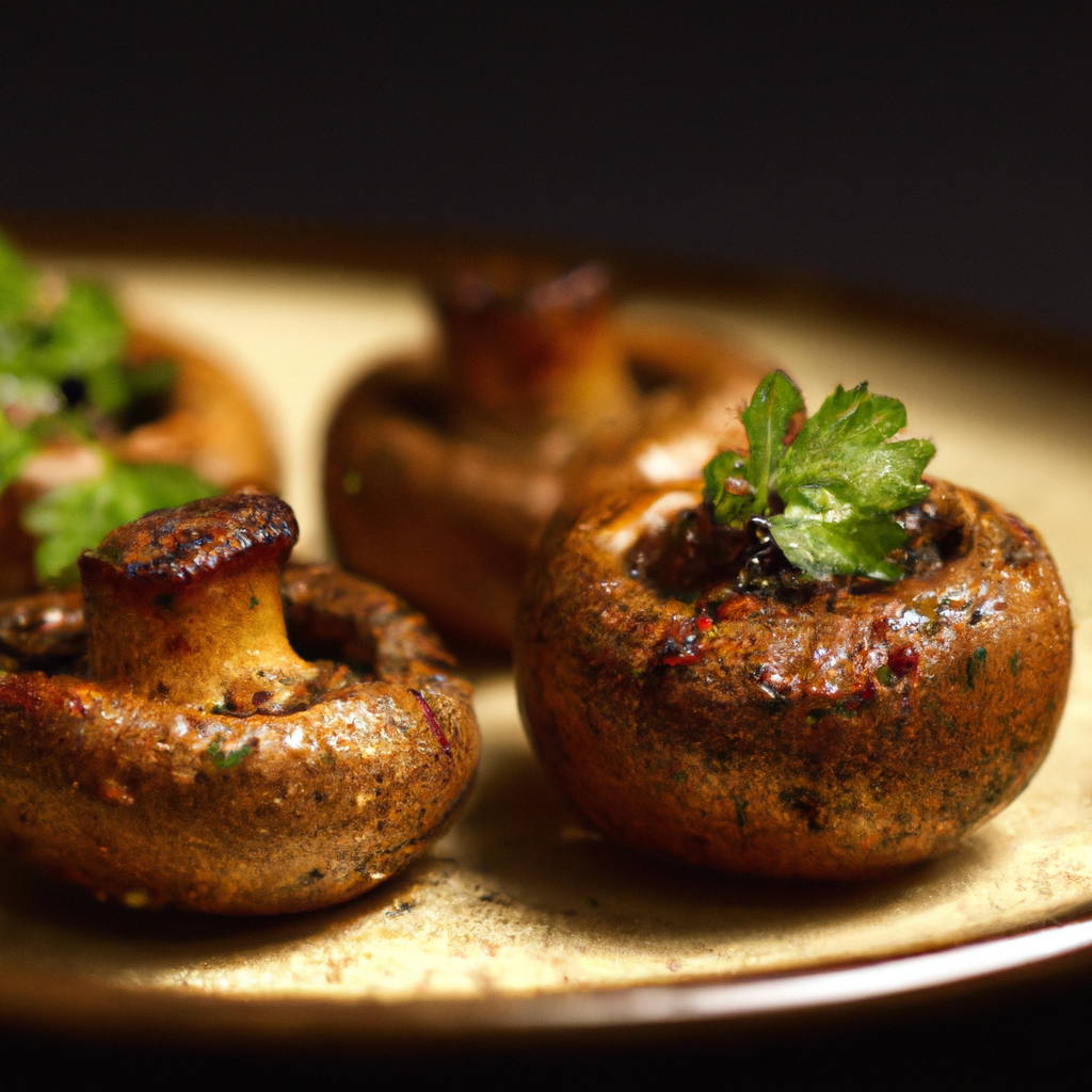 Stuffed Mushrooms With Herbs