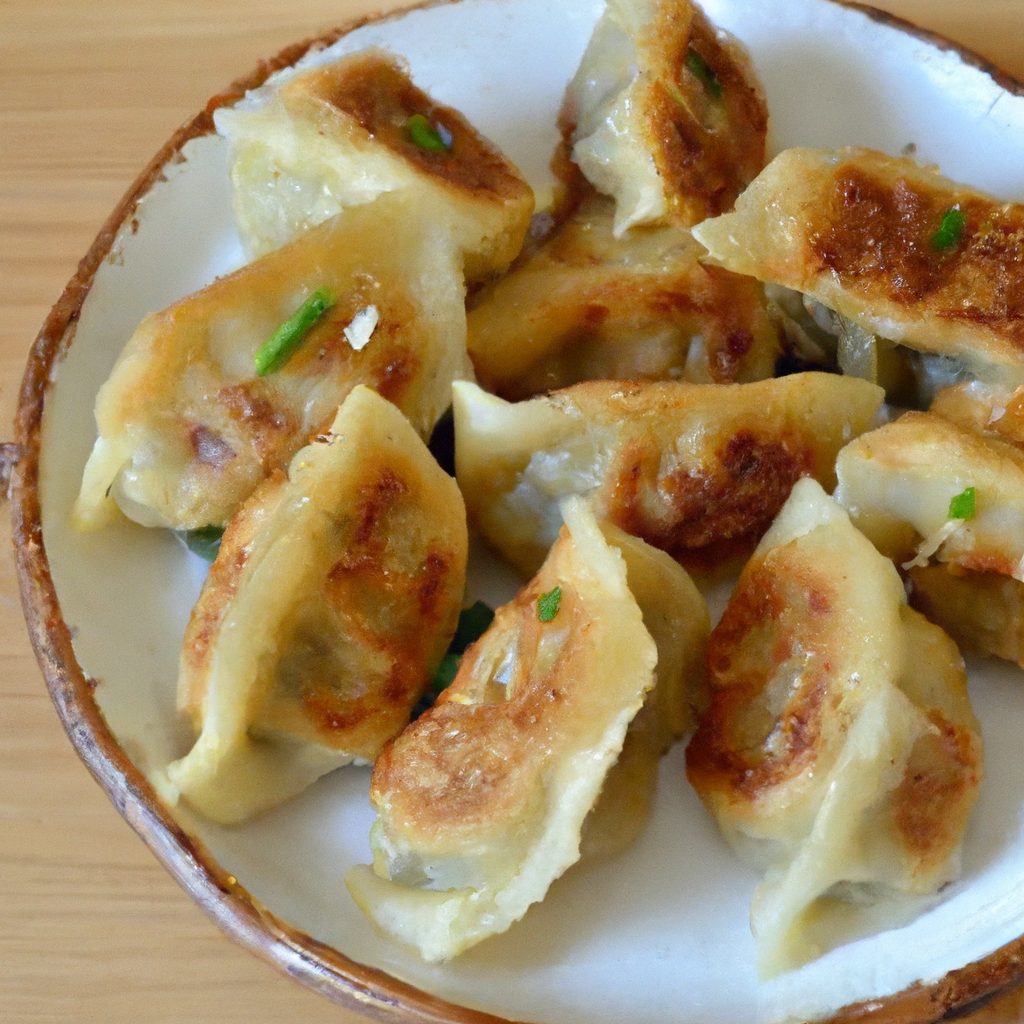 Vegetarian Fried Dumplings