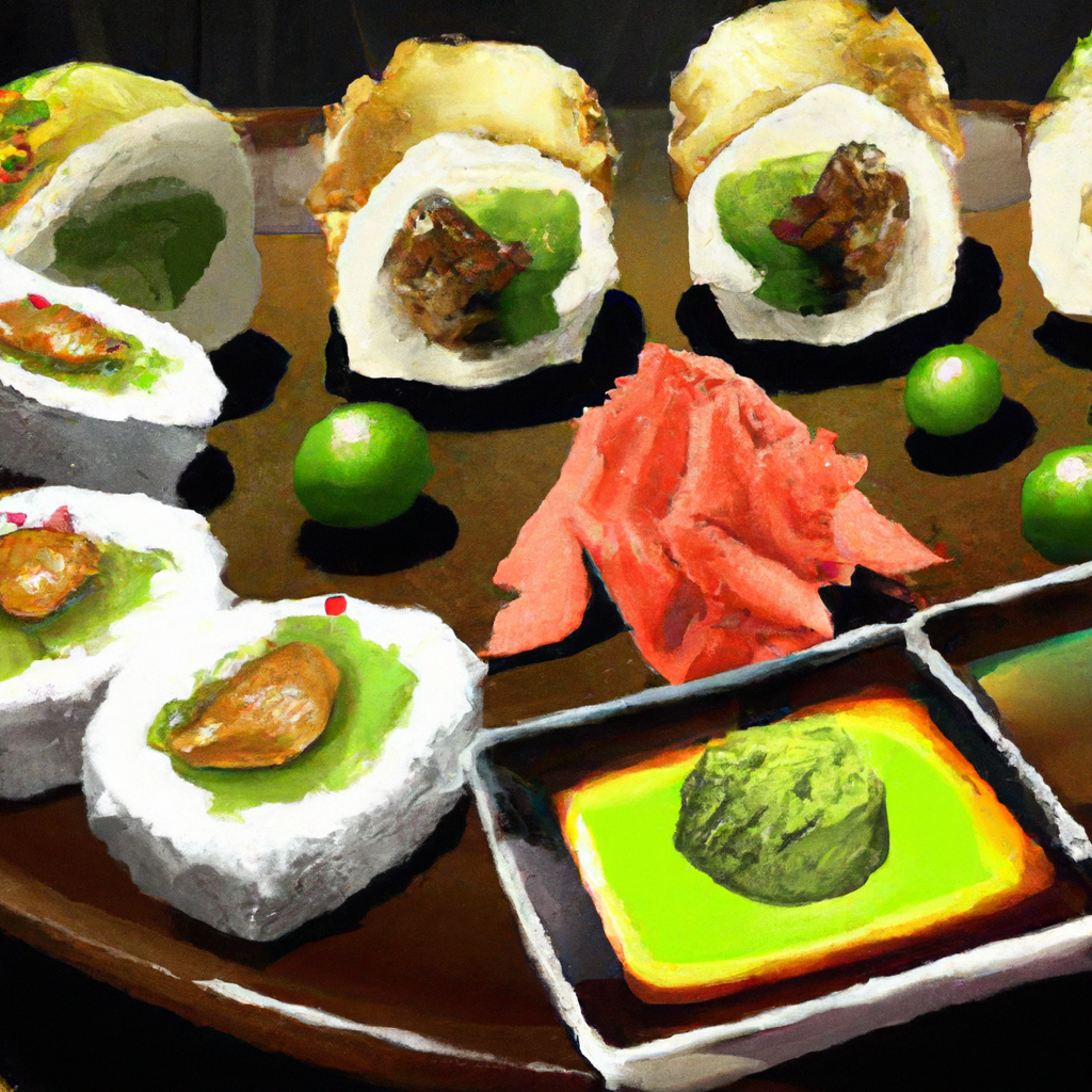 Veggie Tempura Sushi